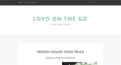 Desktop Screenshot of loyoonthego.com