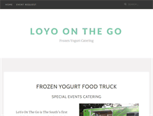 Tablet Screenshot of loyoonthego.com